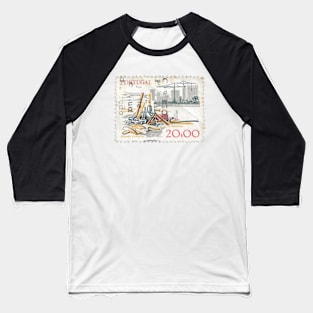 Portugal Construction theme Stamp 1982 Baseball T-Shirt